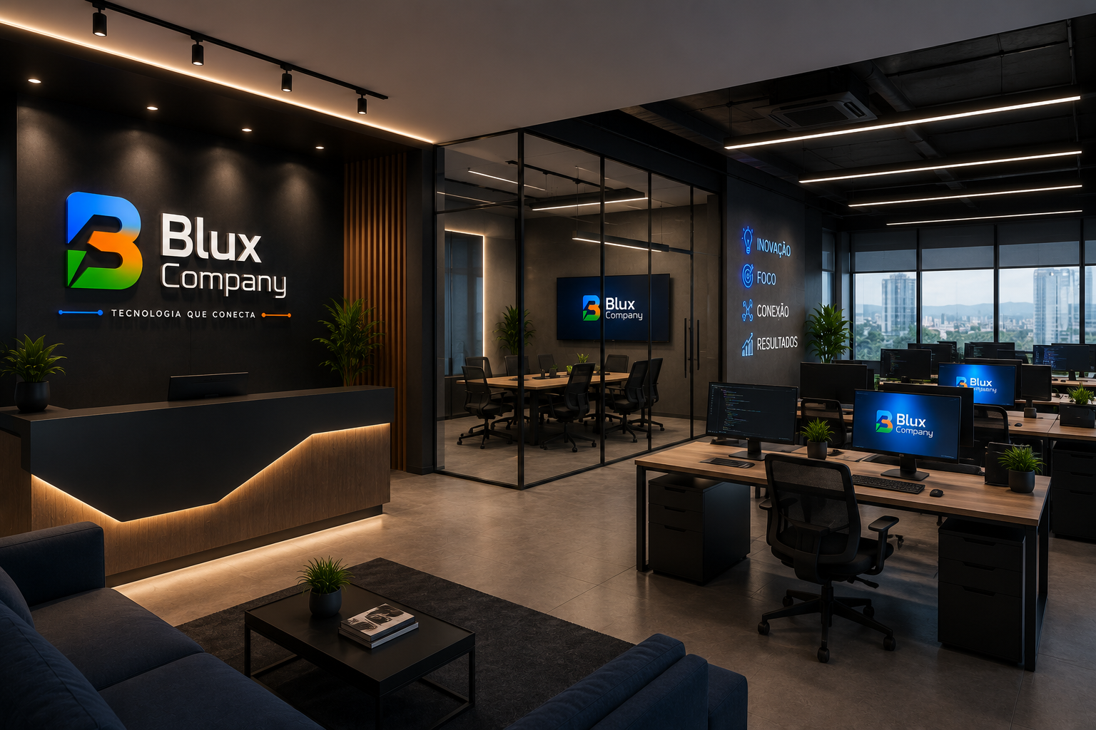 Escritório da Blux Company